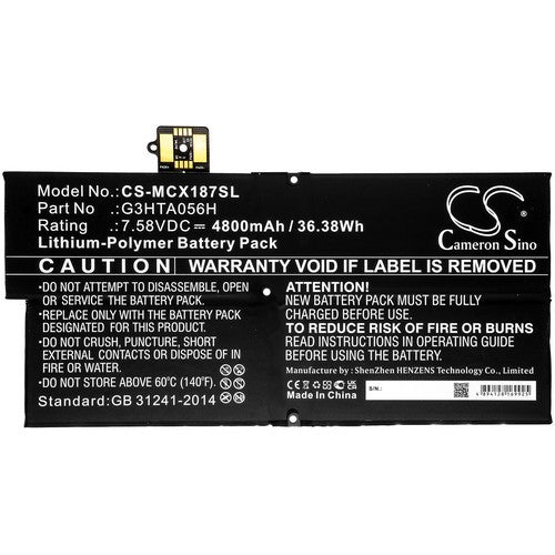 Microsoft G3HTA056H Battery