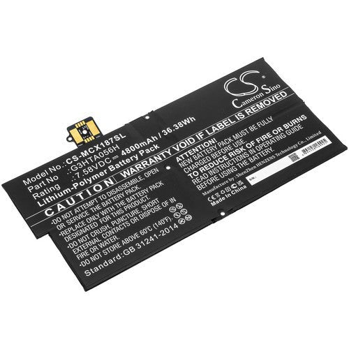 Microsoft Surface Pro X 1876 Battery
