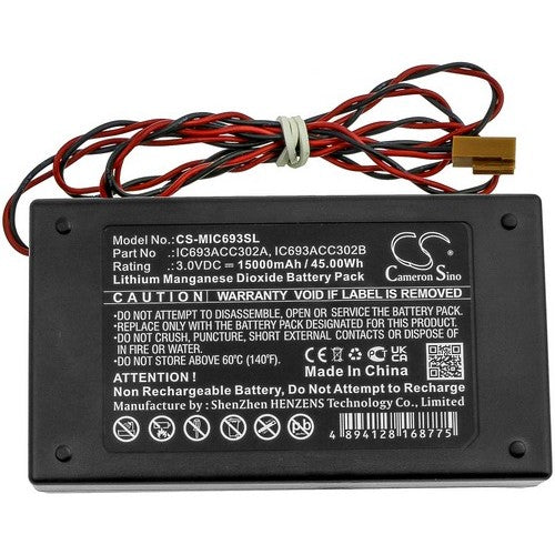 GE Fanuc IC693ACC302B Battery