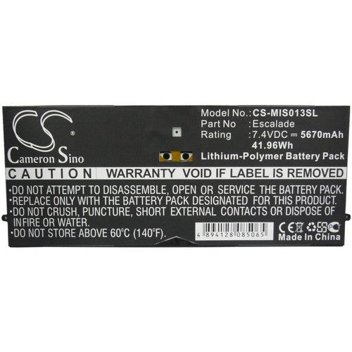 Microsoft Surface Pro 2 Battery