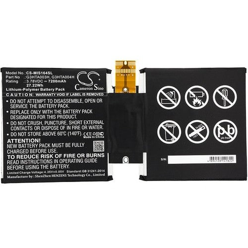 Microsoft G3HTA004H Battery