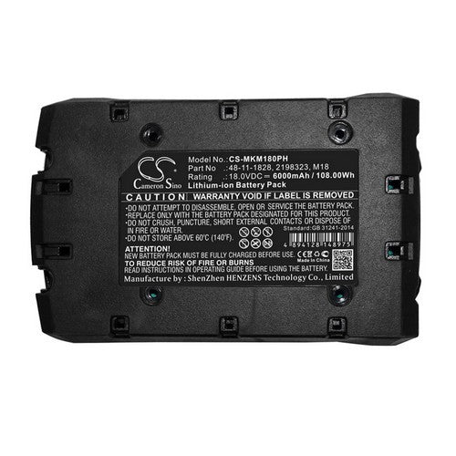 Milwaukee M18 CBL-0 Battery