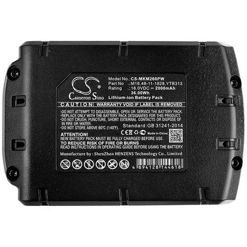 Milwaukee M18 BMT-0 Battery
