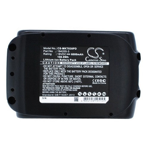 CS-MKT830PD Battery
