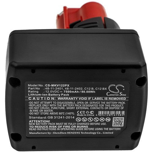 Milwaukee M12 JSSP-0 Battery