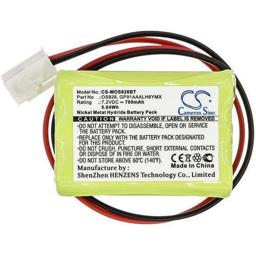 Marmitek OS826 Battery