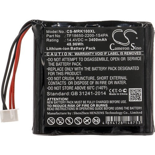 Marshall TF18650-2200-1S4PA Battery