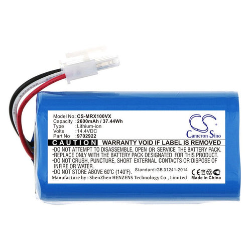 CS-MRX100VX Battery