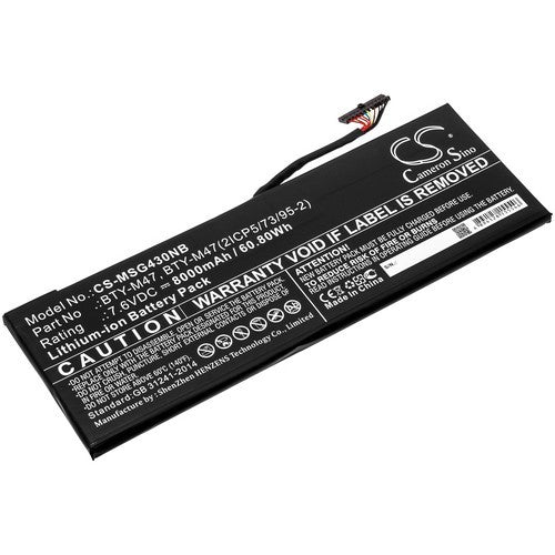 MSI GS40 6QE(Phantom)-027 Battery