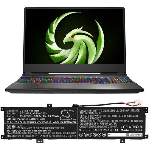 MSI Alpha 15 A3DDK Battery