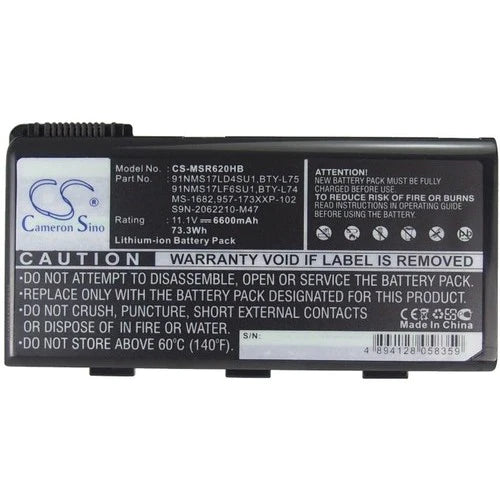 MSI CR700-012US Battery