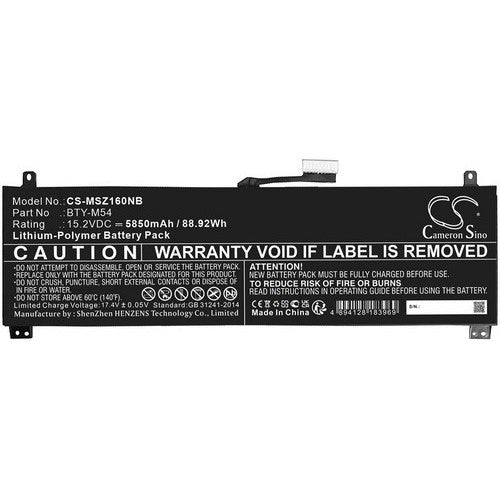 MSI BTY-M54 Battery