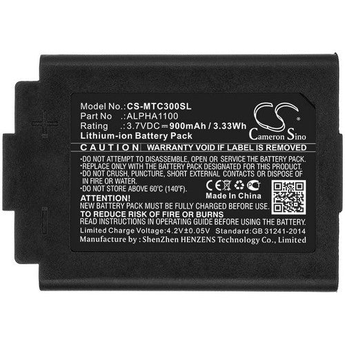 3M ALPHA1100 Battery