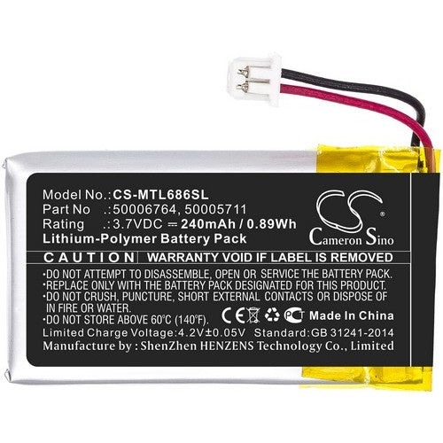 Mitel 50005711 Battery