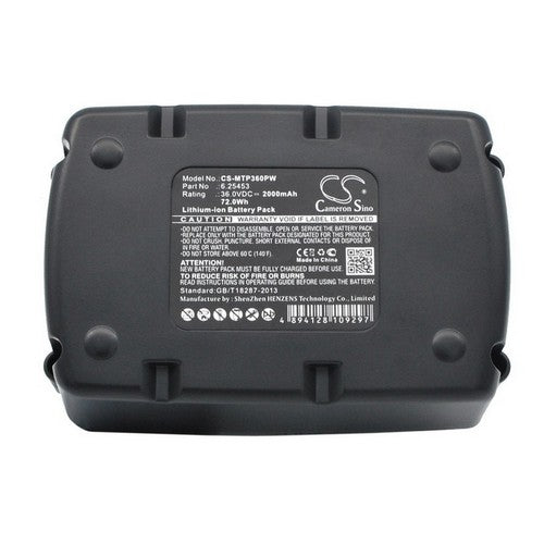 Metabo BHA 36 LTX Battery