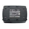 CS-MTP360PW Battery