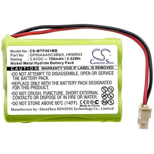 Motorola MBP481 Battery
