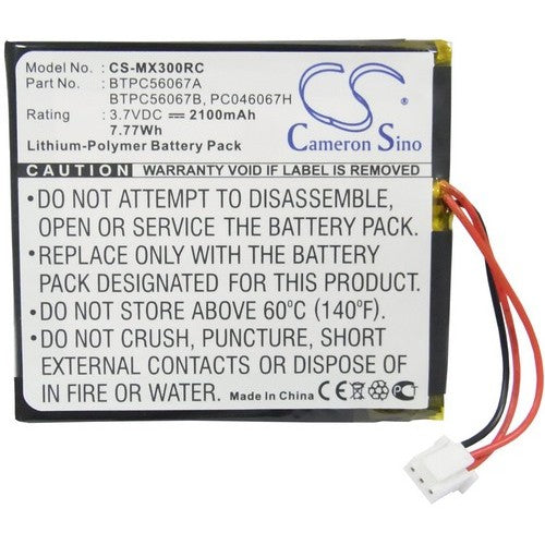 Crestron MT-1000c Battery