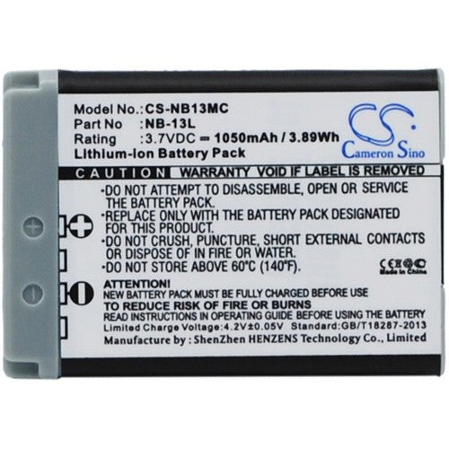 Canon Powershot G7X MARK 2 Battery