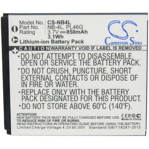 Canon PowerShot ELPH 310 HS Battery