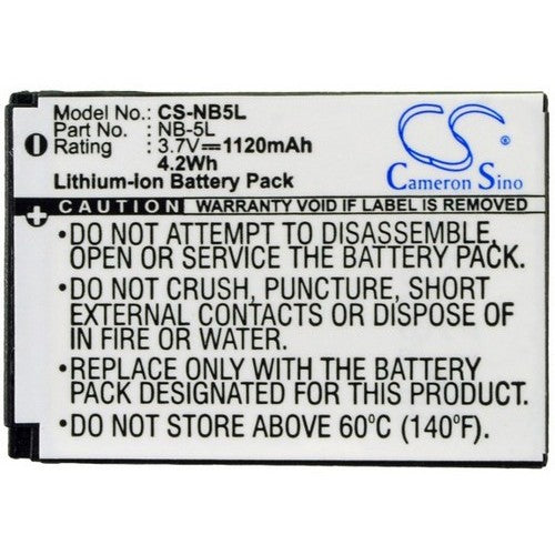 Canon Digital IXUS 860 Battery