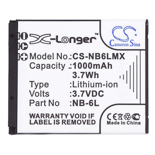 Canon IXY 110 IS Battery