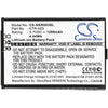 CS-NKR003SL Battery