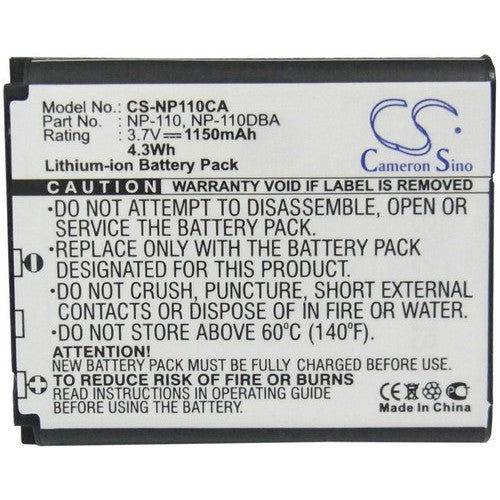 Casio Exilim Zoom EX-Z2300BE Battery