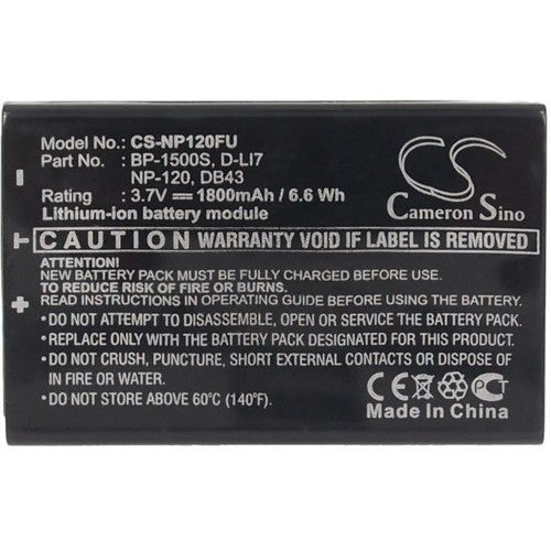 PENTAX D-LI7 Battery