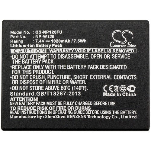 Fujifilm X-100v Battery