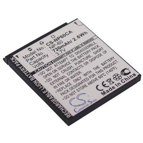 Casio Exilim EX-S12 Battery