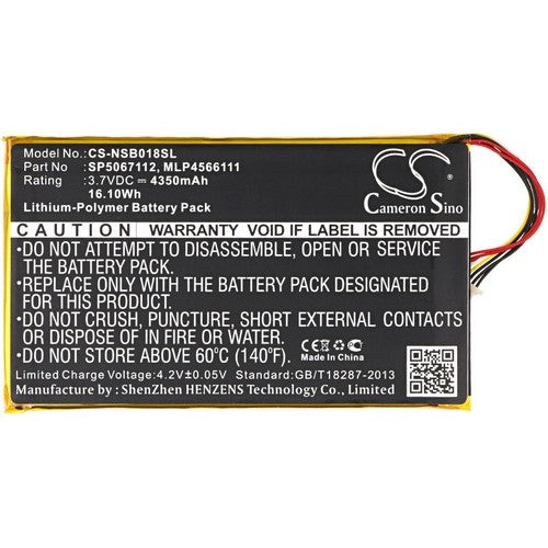 Fuhu SP5067112 Battery