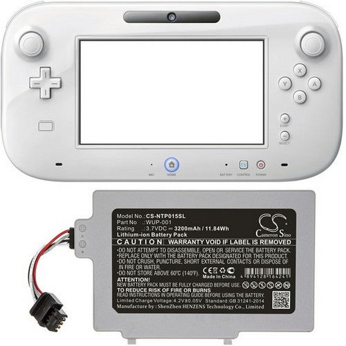 Nintendo Wii U GamePad WUP-001 Battery