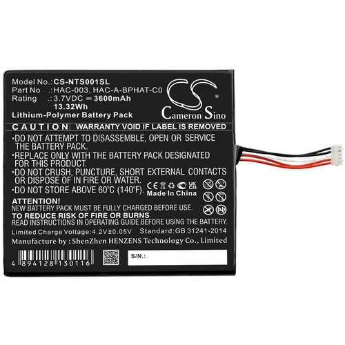 Nintendo HAC-S-JP/EU-C0 Battery
