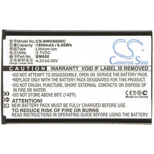 Nubia 6BT-R600A-0006 Battery