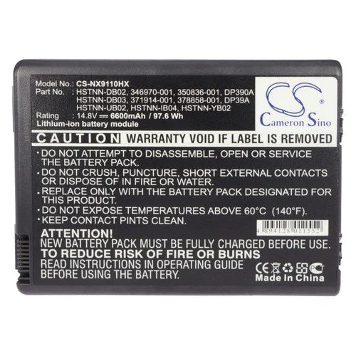 HP Pavilion ZV5120CA-PC898U Battery