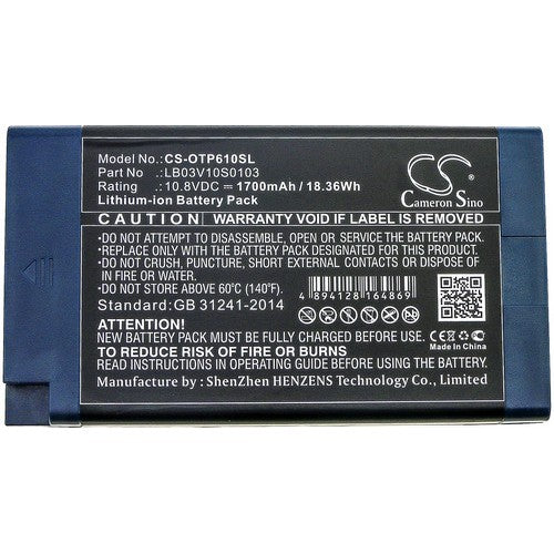 OPWILL OPT6123L Battery