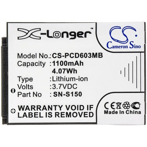 Philips SCD603/20 Battery