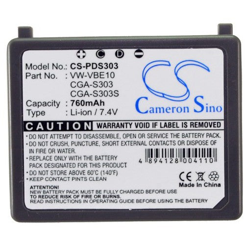 Panasonic CGA-S303E Battery