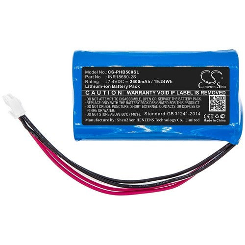 Philips SB500M Battery