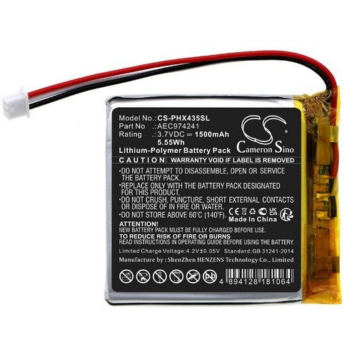Philips PPX4350 Battery