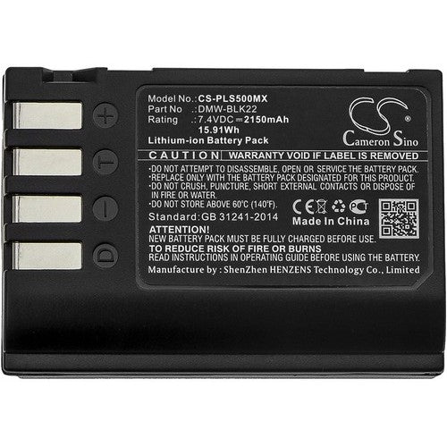 Panasonic DMW-BLK22 Battery