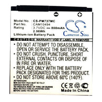 Polaroid M737T Battery