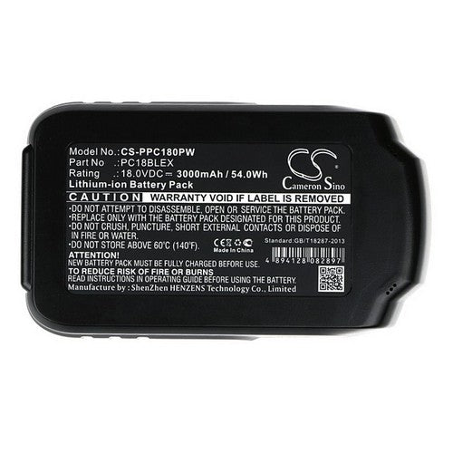 Porter Cable PC18JS Battery
