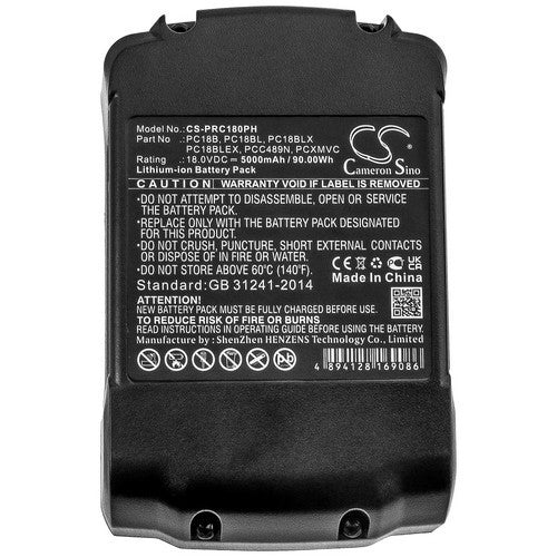 Porter Cable PC18BL Battery