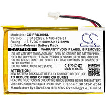 Sony 9702A50844 Battery