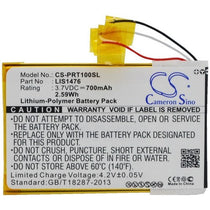 Sony 1-853-104-11 Battery