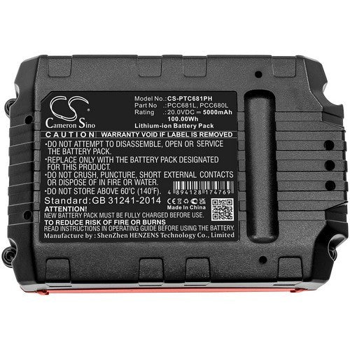 Porter Cable PCC601 Battery
