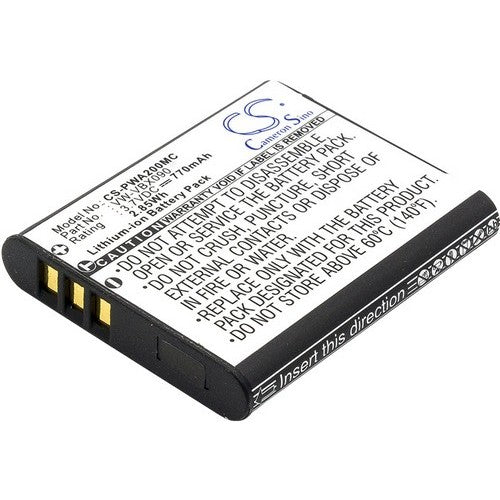 Panasonic VW-VBX090E-W Battery