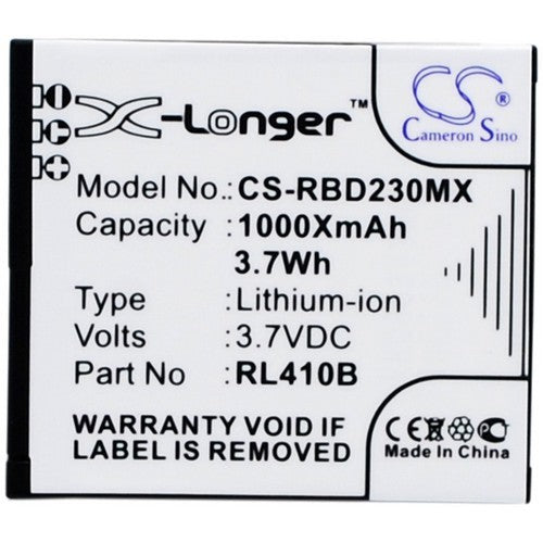 Rollei RL410B Battery